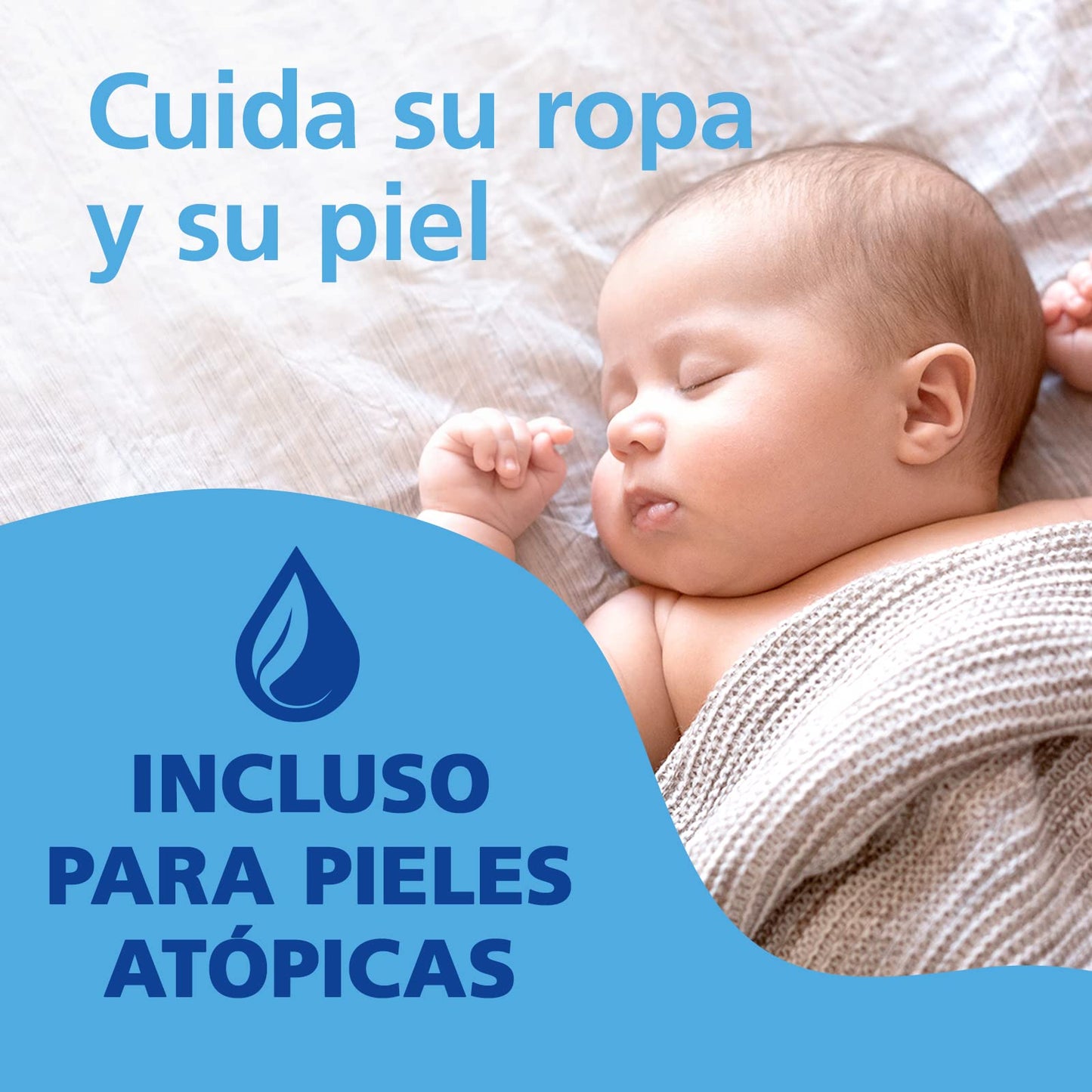 NORIT Bebé - Detergente Líquido para Ropa de Bebé, Pieles Sensibles y Atópicas - Pack de 4 Unidades de 1125 Mililitros, 4500 Mililitros