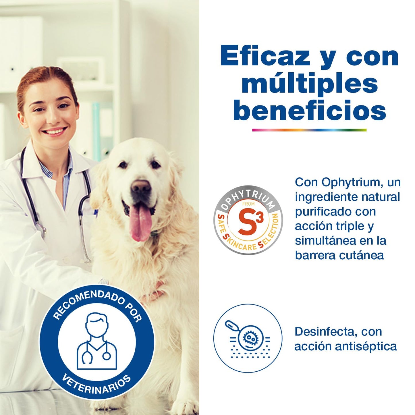 DOUXO S3 Pyo Champú para Perros y Gatos - Higiene - Hidratante - Fragancia hipoalergénica - 200ml
