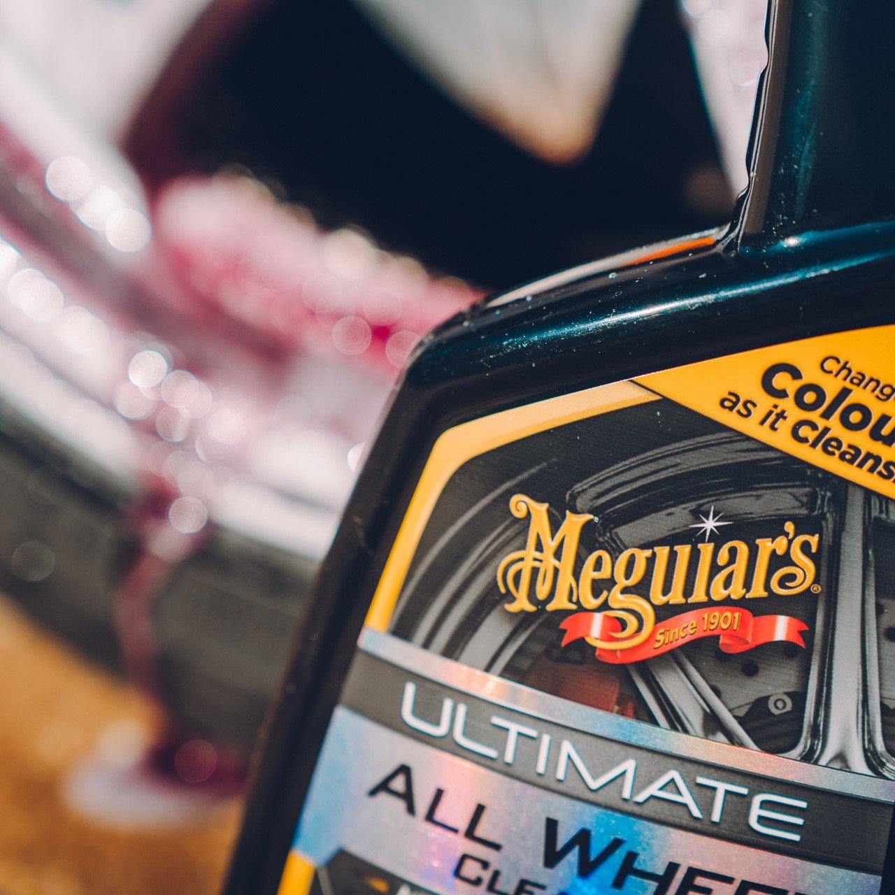 Meguiar´s G180124EU Ultimate All Wheel Cleaner, Llanta limpiador, 1 unidad, 710 ml