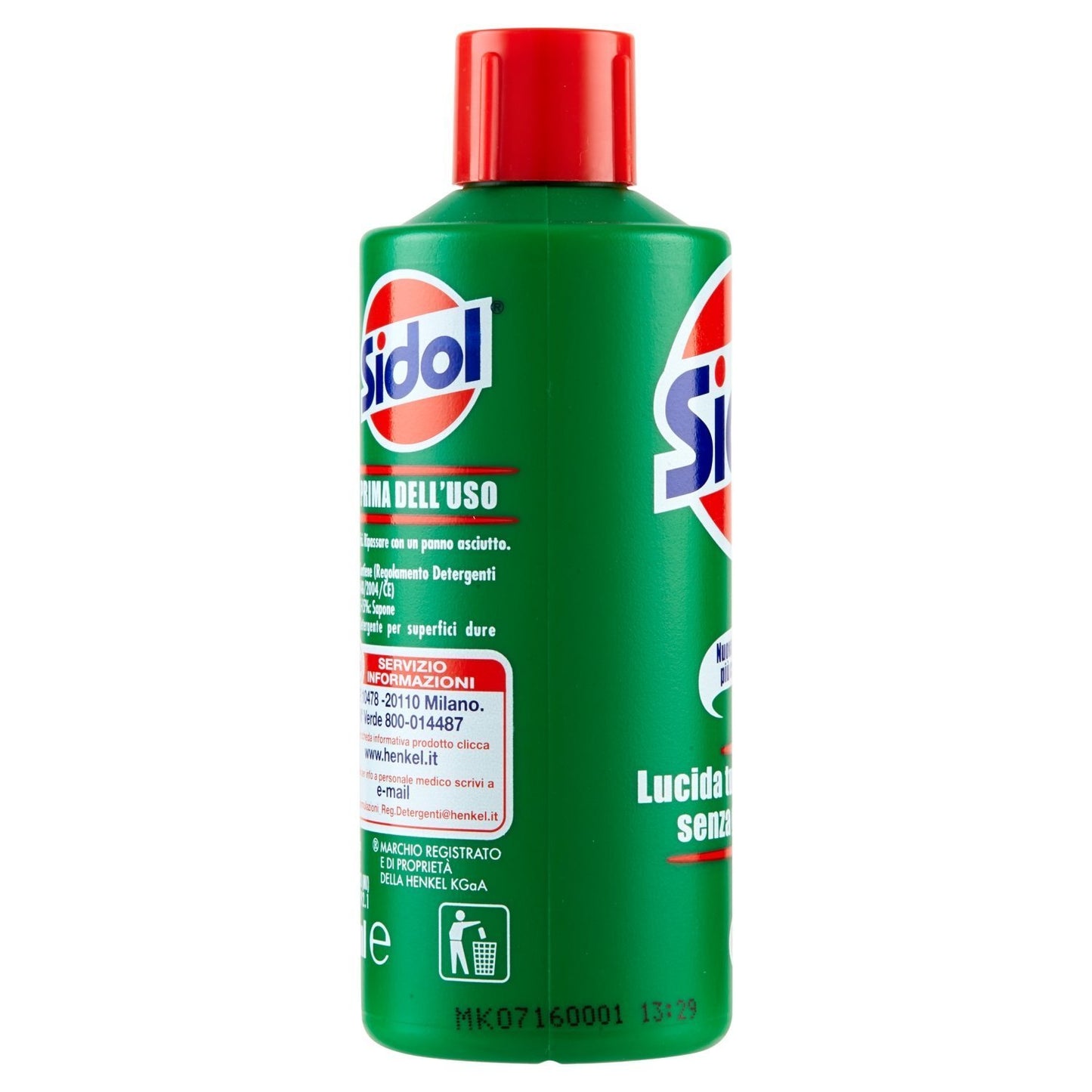 6 x Sidol abrillantadores todos los metales sin rayar, 150 ml