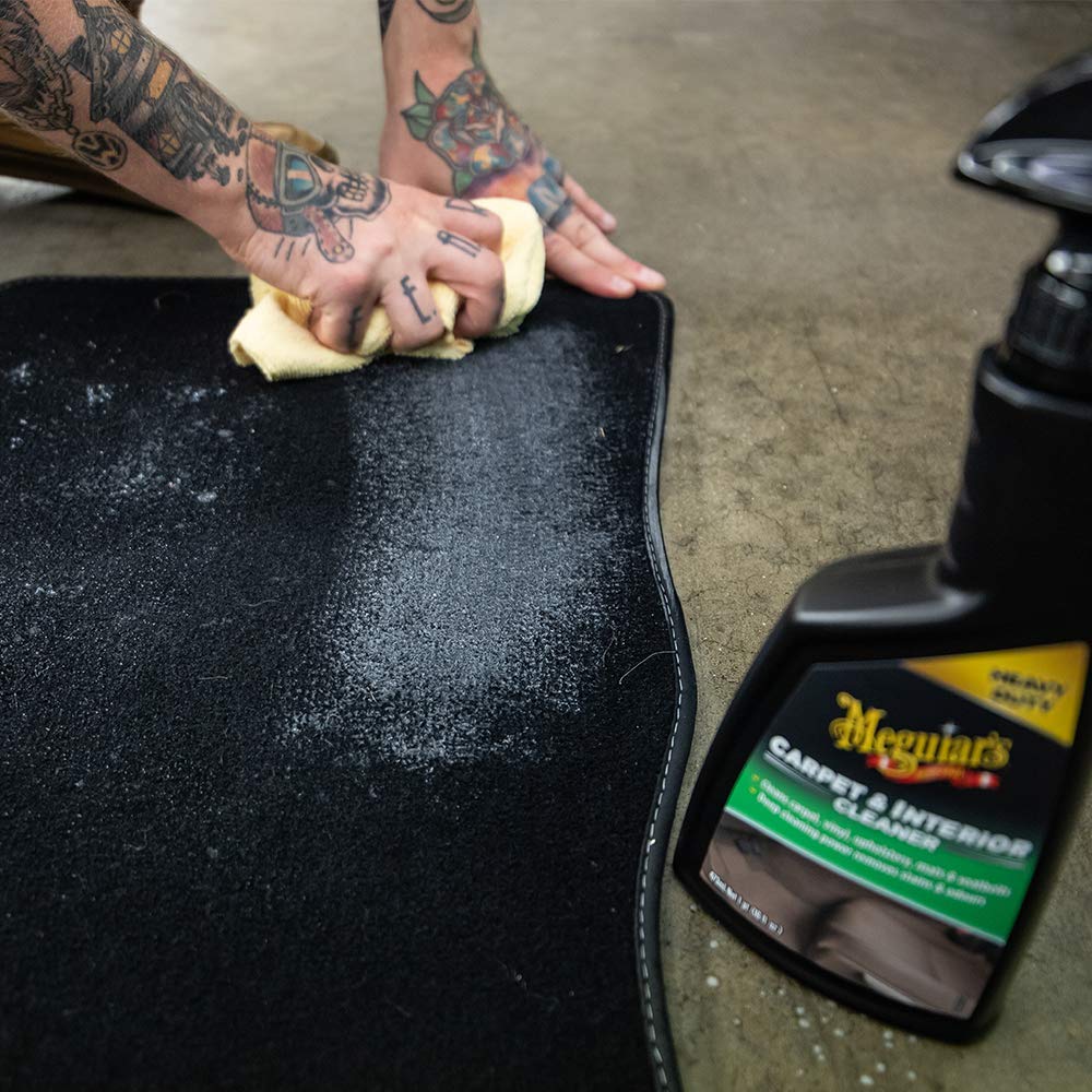 Meguiar's G9416EU Carpet & Interior - Producto de Limpieza para Tapicería y Moqueta, 473 ml