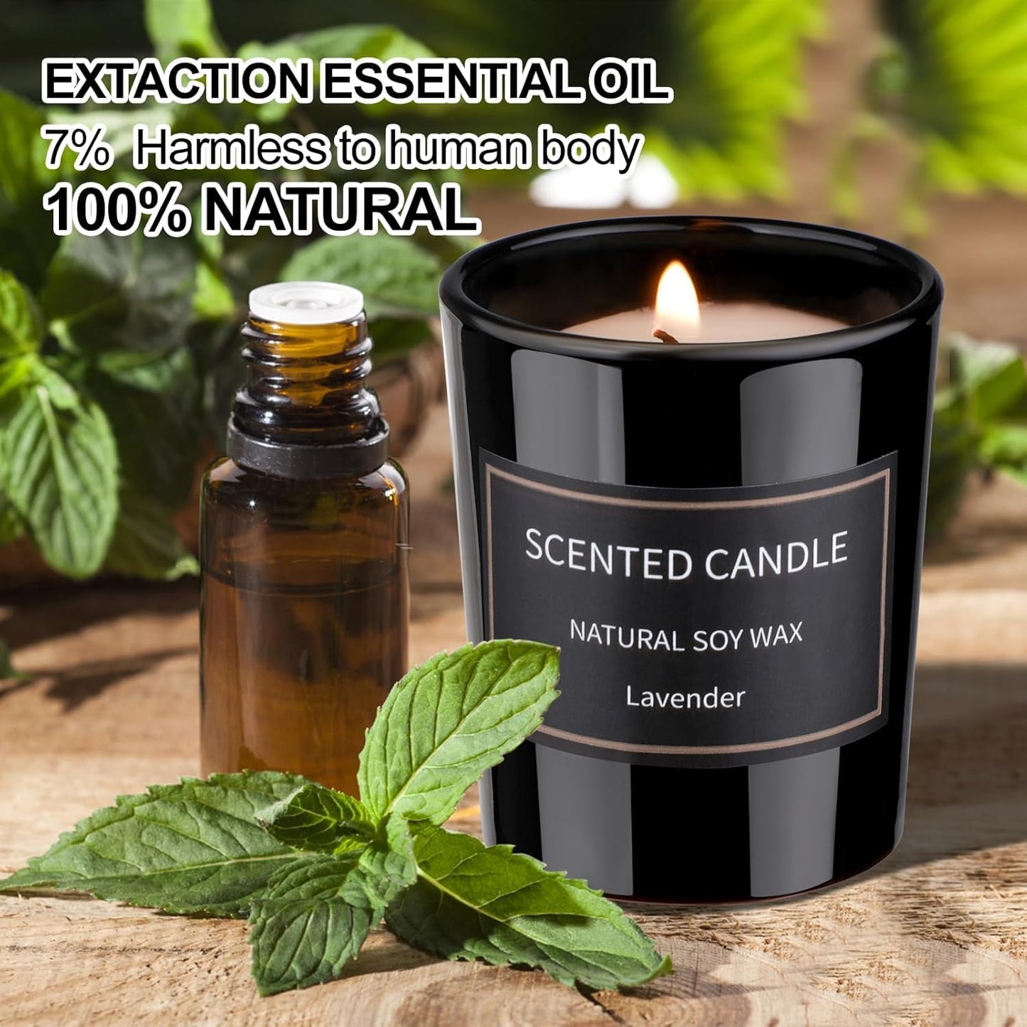 Dsclavacy Velas perfumadas de regalo para mujer, juego de 8 velas de 3.4 onzas, cera de soja natural, Velas Aromaticas para cumpleaños