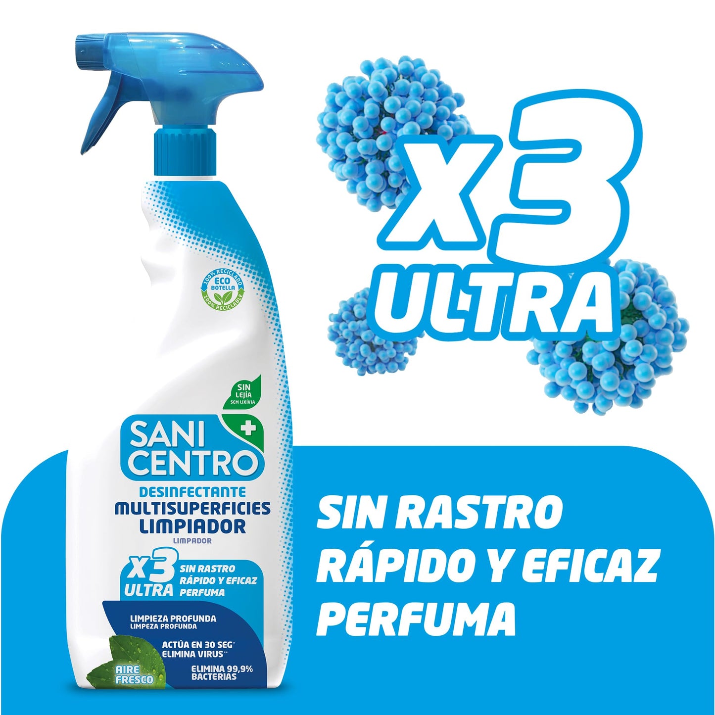 Sanicentro Multidesinfección Spray - 750 ml (ARV0883)