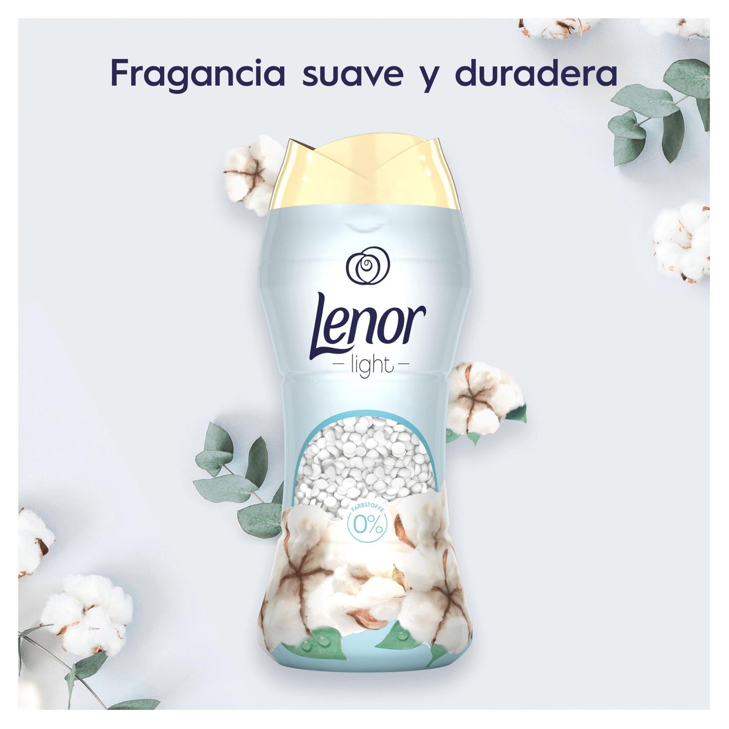 LENOR, Perlas Lavadora Perfumadas, 93 Lavados, Perlas Suavizante Para Ropa con Fragancia de Algodon Fresco, Para Un Frescor Mas Suave Y Duradero, 93 Unidad (Paquete de 1)