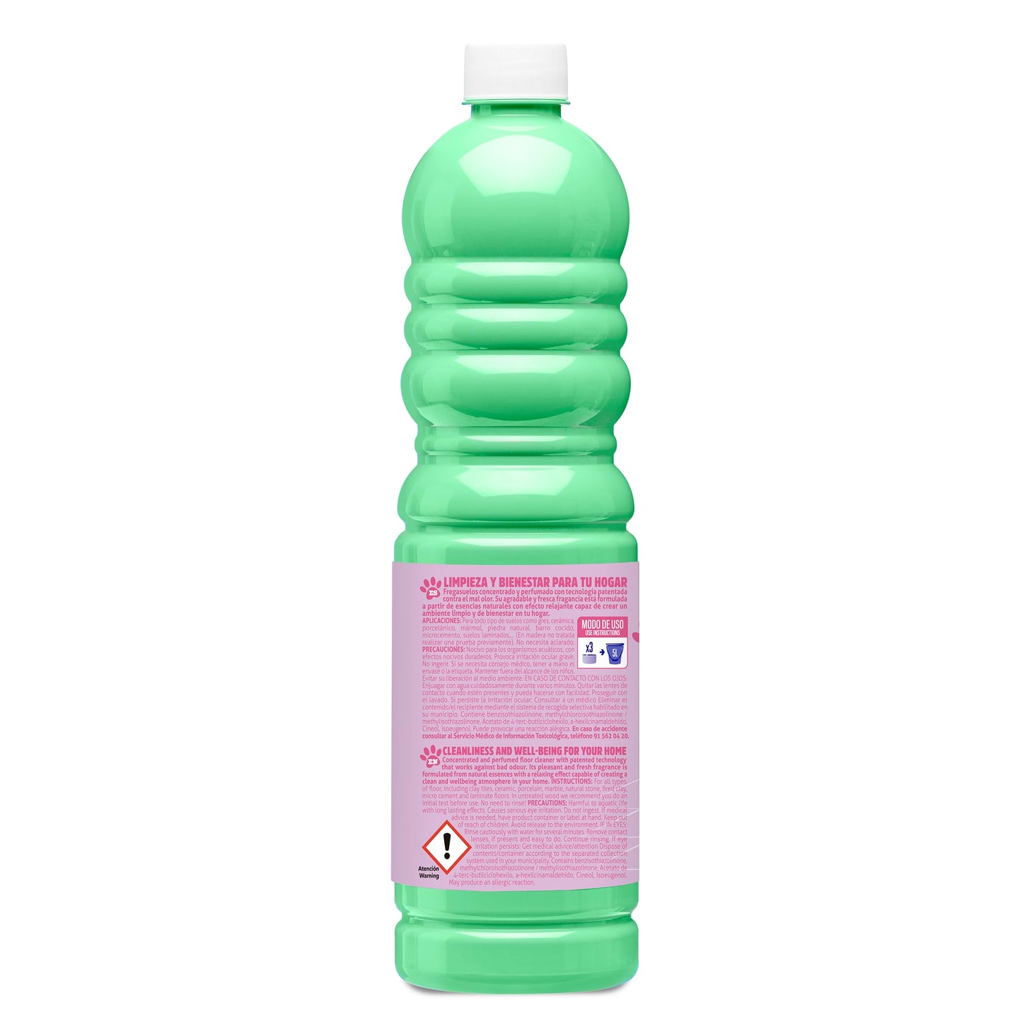 Asevi Fregasuelos Perfumado Duradero Mascotas - Friegasuelos Concentrado con Aroma Fresco - Elimina Malos Olores - Limpiasuelos con pH Neutro para Todo Tipo de Suelos - Envase de 1 Litro