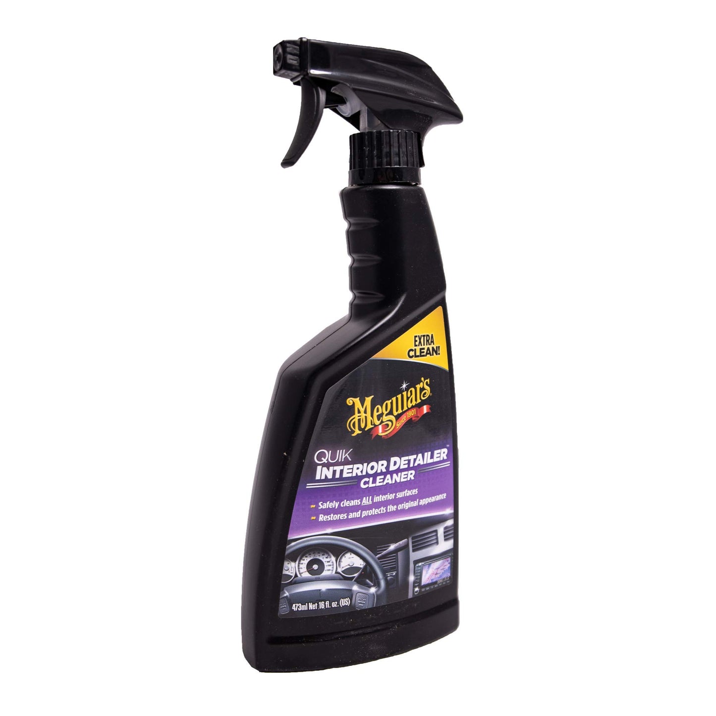 Meguiar's G13616EU Quik Interior Detailer - Producto de limpieza de interiores (473 ml)