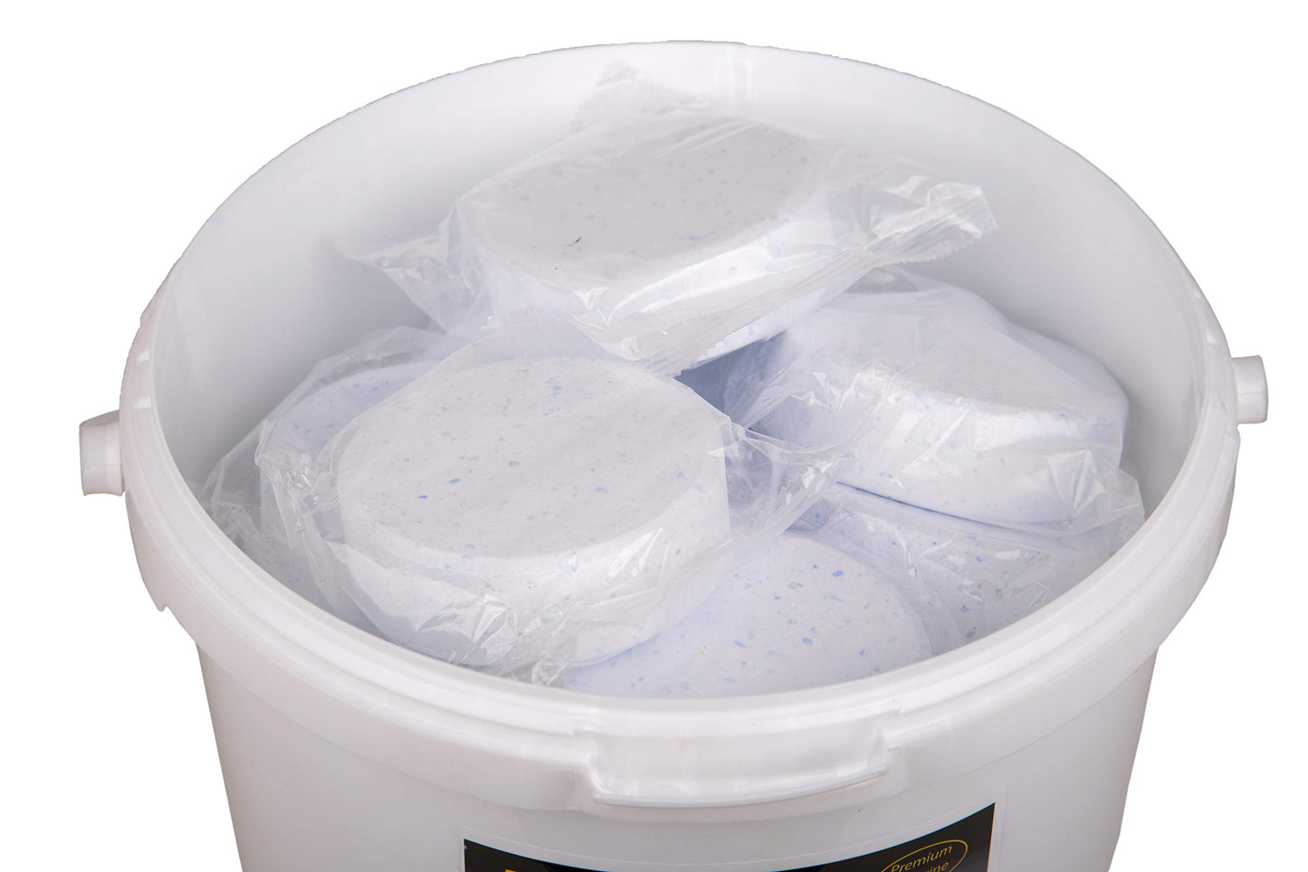 Pastillas de Cloro para Piscinas DIACLOR Multi 5 ACCIONES 5 KG - Envasado Individual - 25 Pastillas de Cloro Lento (200 gr- 7,5 cm Diámetro) - Tratamiento Completo 5 Efectos - SIN Cobre -