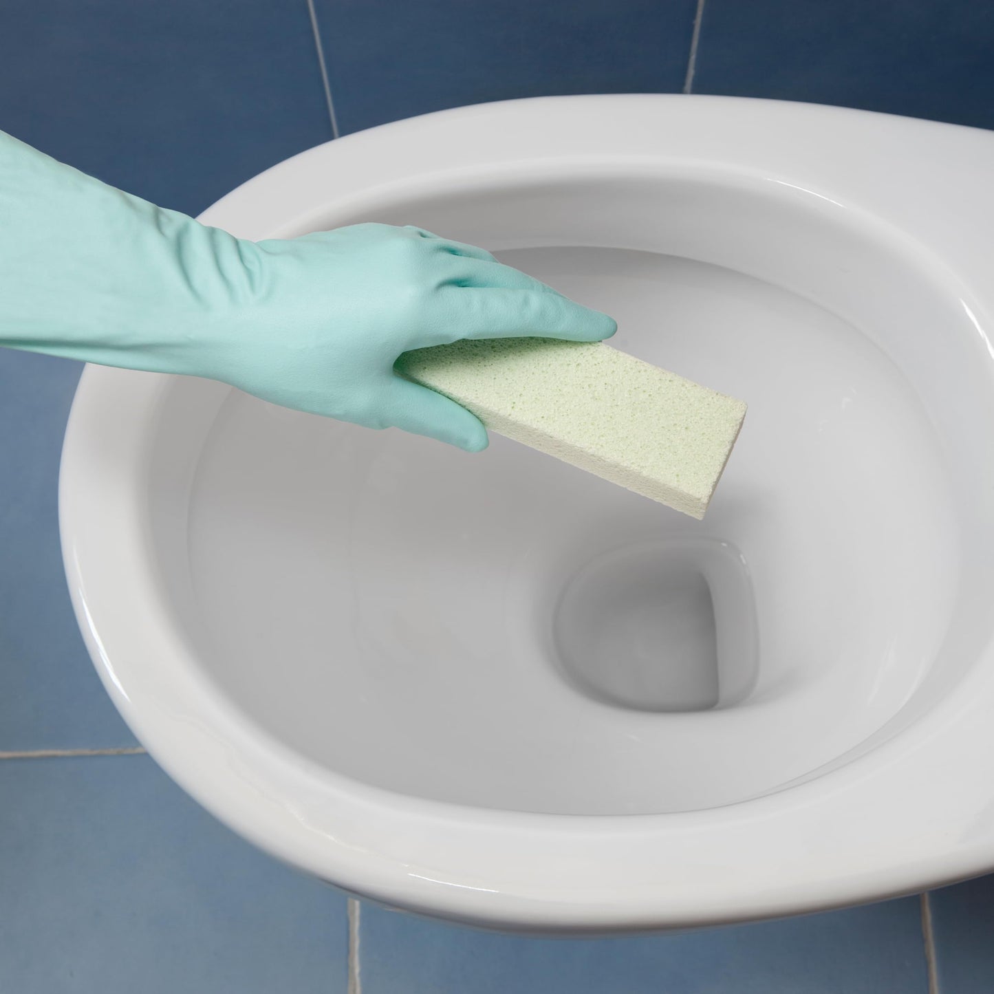Cleaning Block WC - Pack de 4 barritas para eliminar manchas de cal, sarro y otra suciedad incrustada en inodoros, WC, lavabos, bañeras y otras superficies en el baño