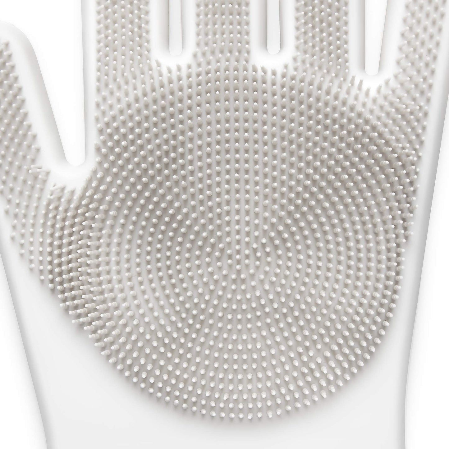 Mery | Guantes de Limpieza | De Silicona | No Rayan | Elimina la Suciedad | Material Flexible | Gris Claro | 34,5 x 15,5 x 2,6 cm | Talla Única