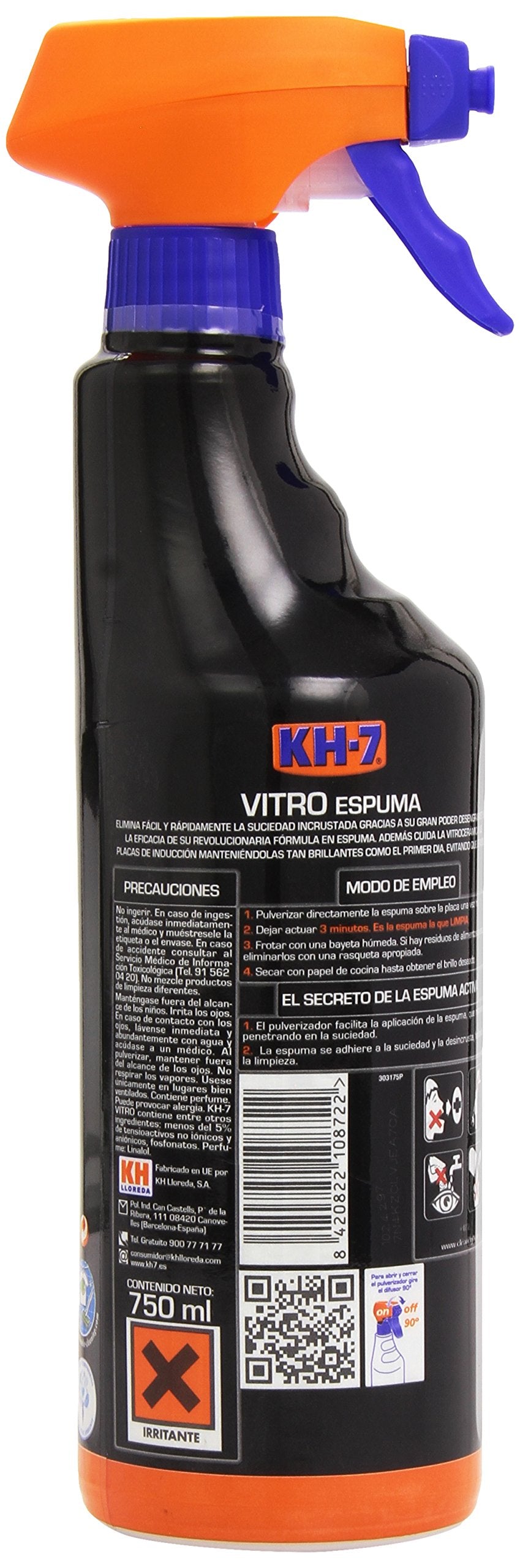 KH-7 - Vitro Espuma - Limpiador vitrocerámicas - 750 ml