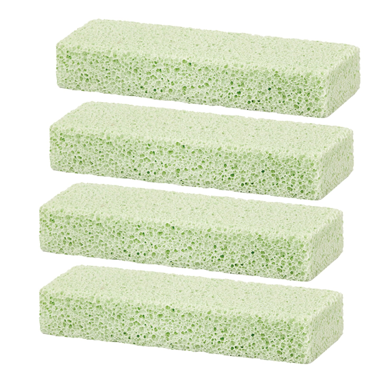 Cleaning Block WC - Pack de 4 barritas para eliminar manchas de cal, sarro y otra suciedad incrustada en inodoros, WC, lavabos, bañeras y otras superficies en el baño
