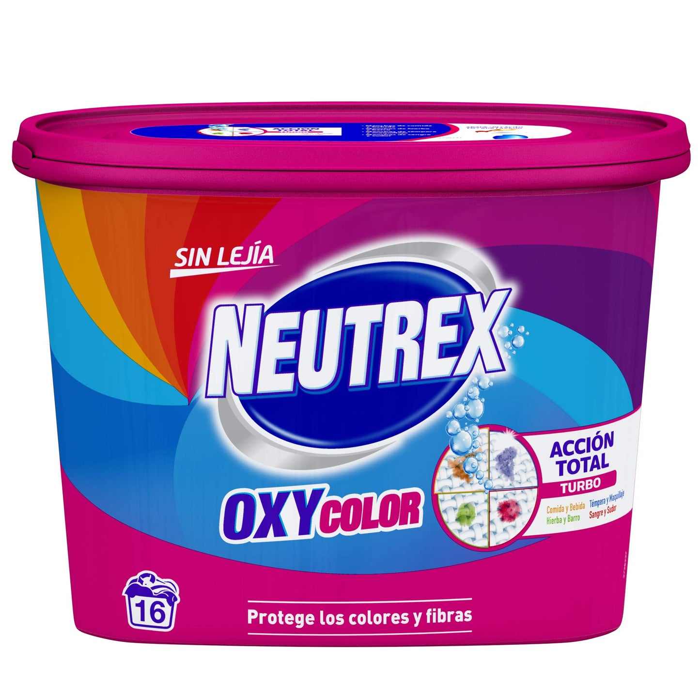 Neutrex Oxy Color Quitamanchas en Polvo, 16 Lavados