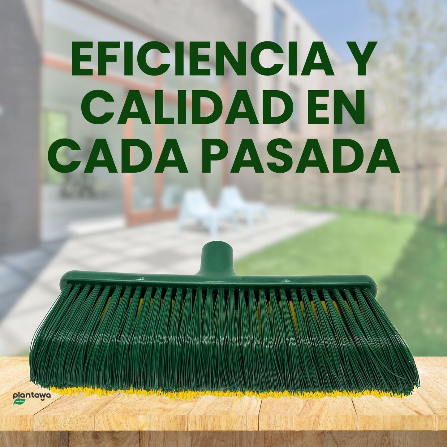 PLANTAWA Cepillo Césped Artificial | Ideal para el Cuidado y Mantenimiento de Césped Artificial | Cerdas Resistentes y Diseño Ligero | Sin Mango y Ligero