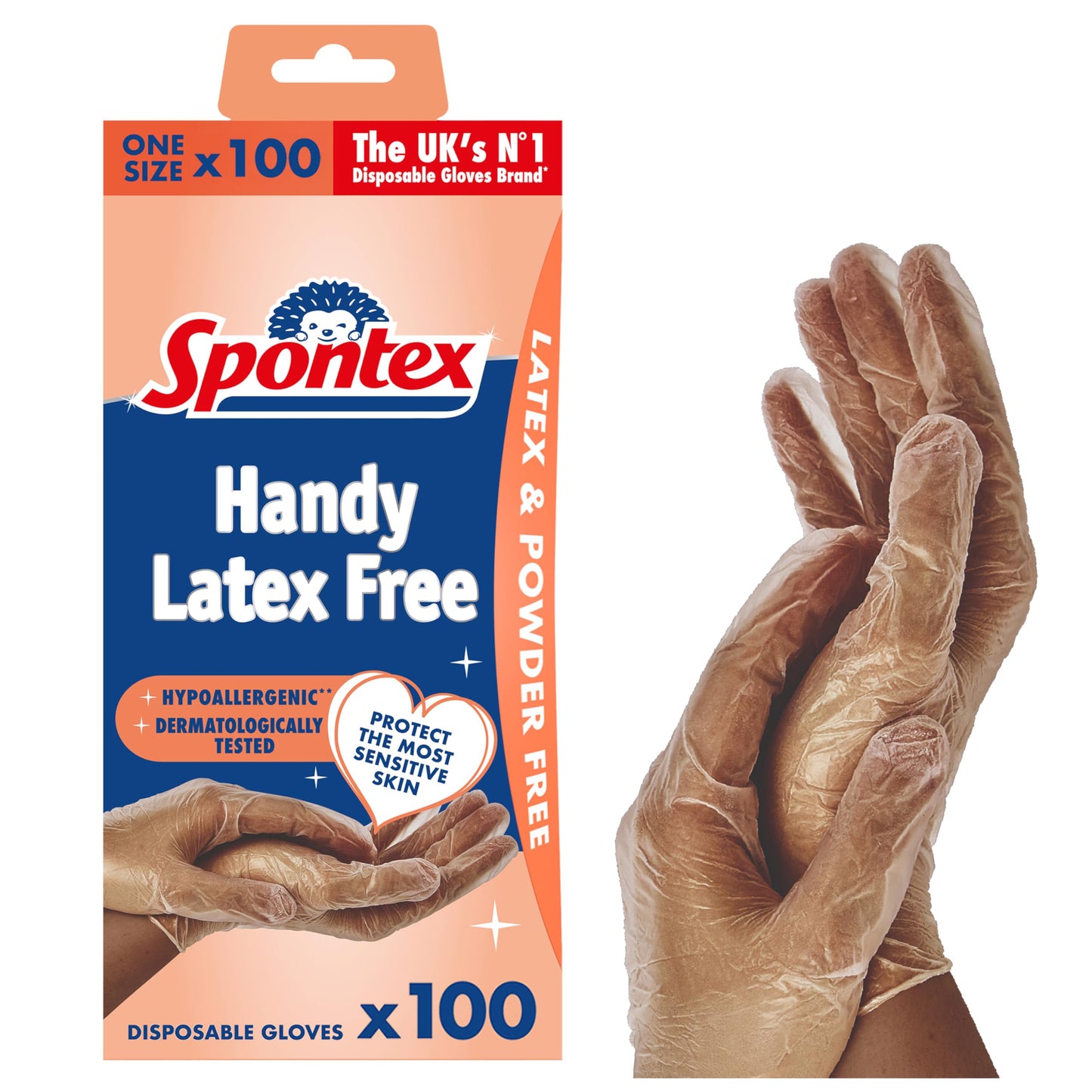 Spontex - Guante Protect 100 Talla L