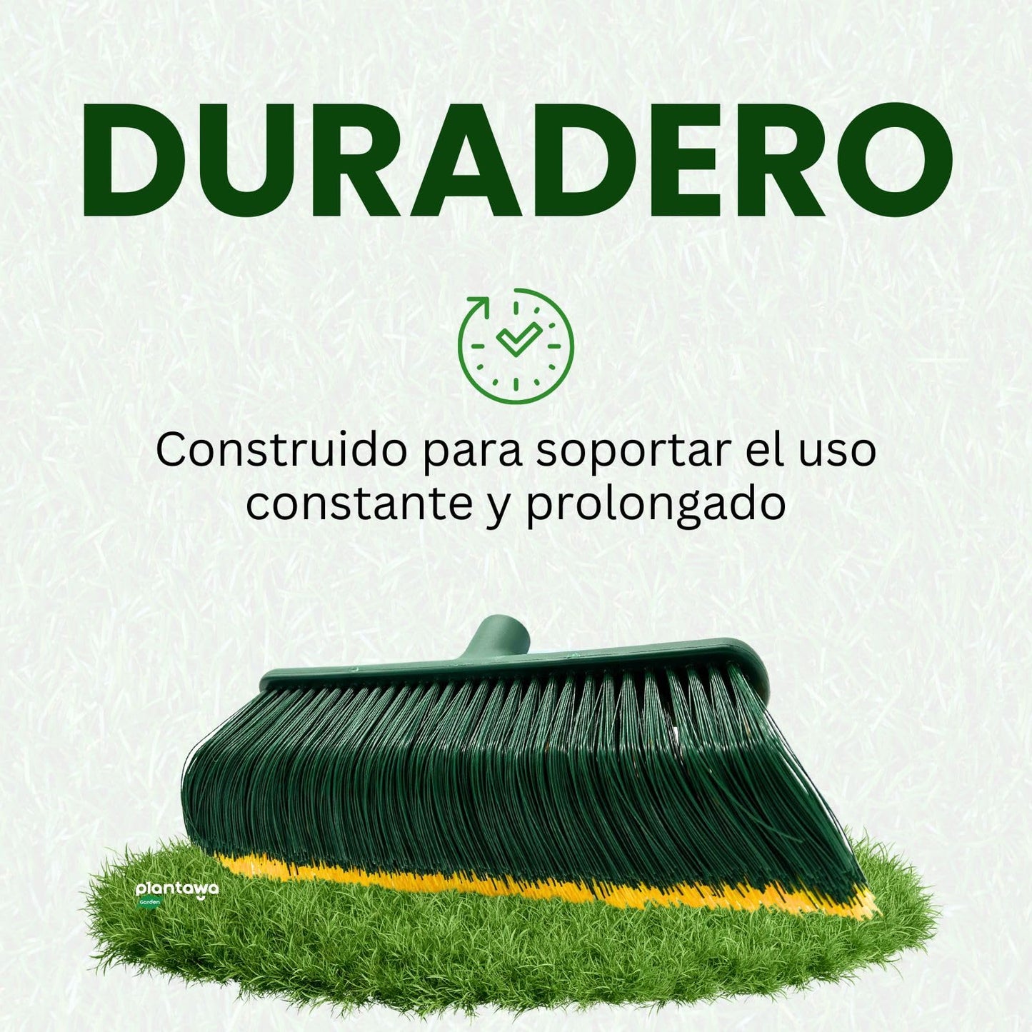 PLANTAWA Cepillo Césped Artificial | Ideal para el Cuidado y Mantenimiento de Césped Artificial | Cerdas Resistentes y Diseño Ligero | Sin Mango y Ligero