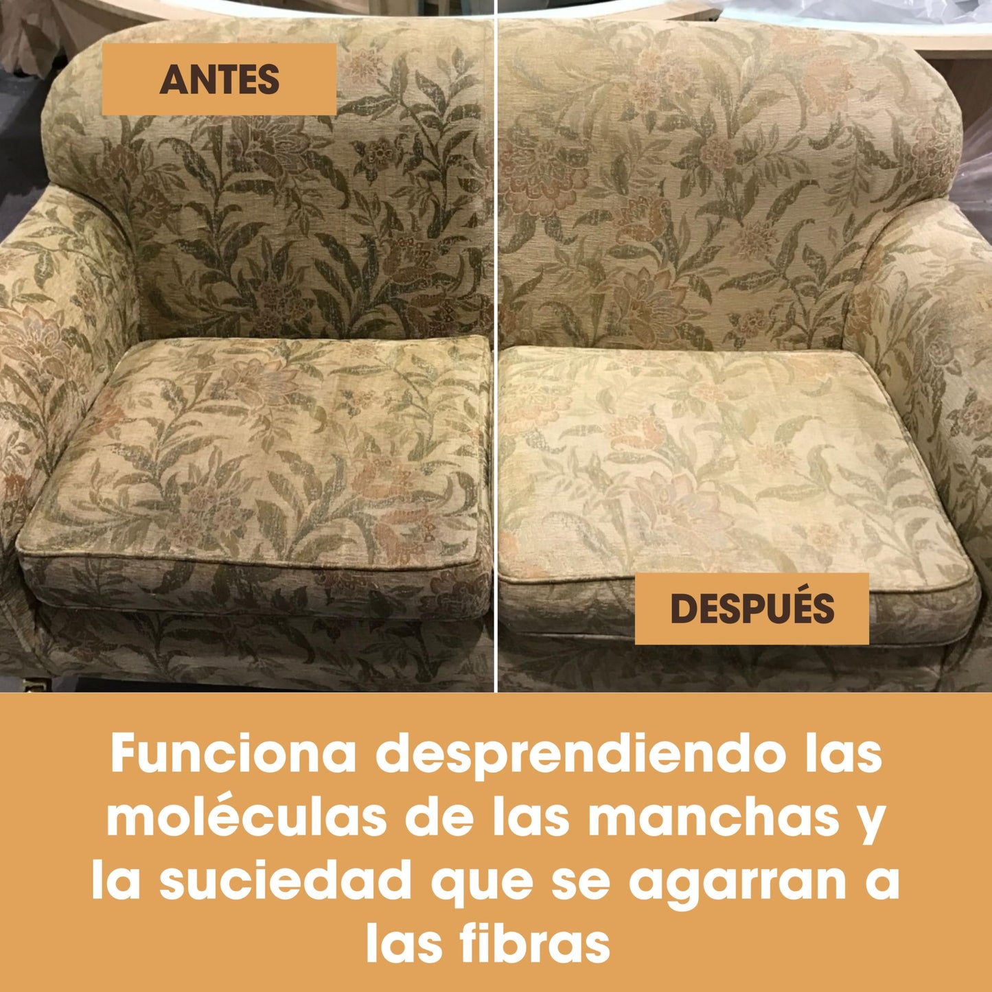 Spray limpiador de alfombras y tapicerías Furniture Clinic – Solución limpiadora para tejidos, textiles y alfombras – Quitamanchas – Limpiador natural de origen vegetal - 500 ml
