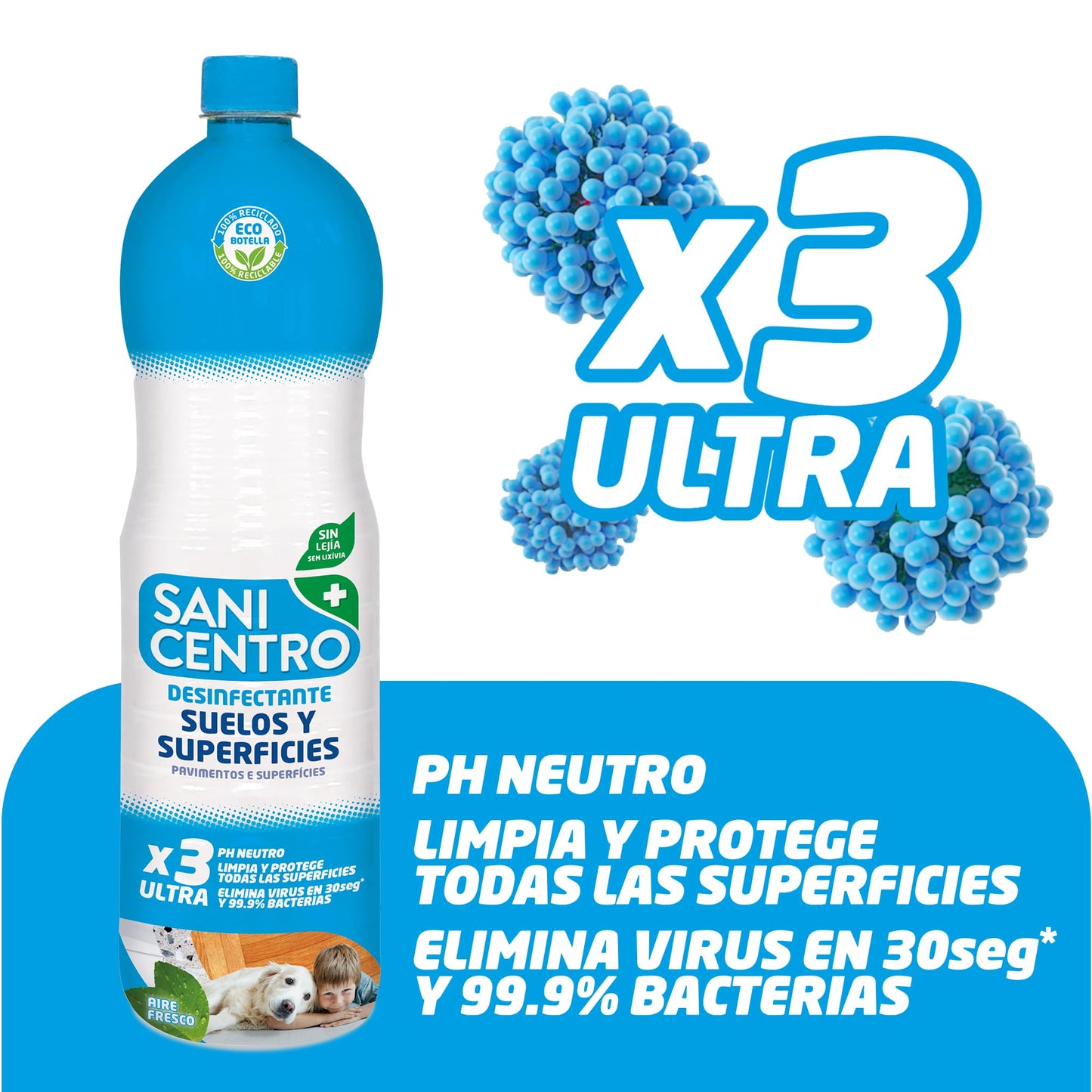 Sanicentro Fregasuelos Desinfectante 1500 ml