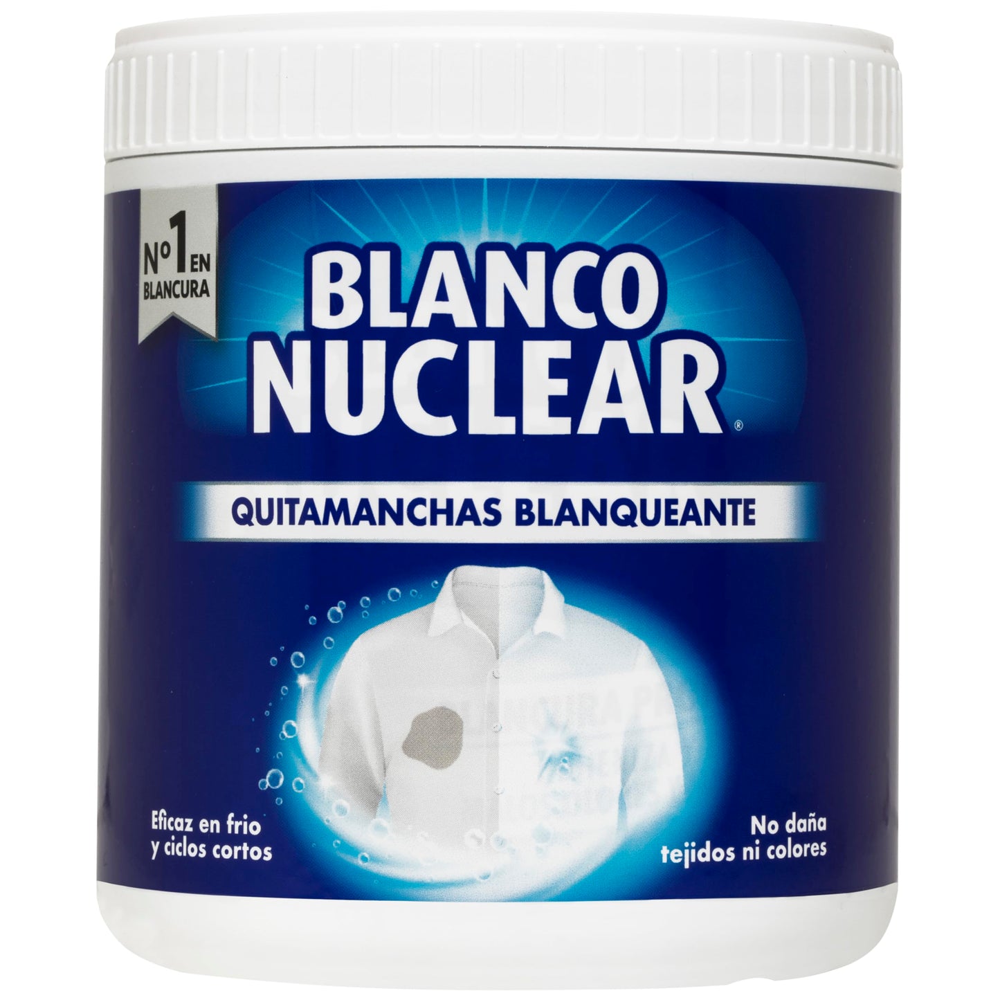 Blanco Nuclear en Polvo Quitamanchas Blanqueante - 450 gr