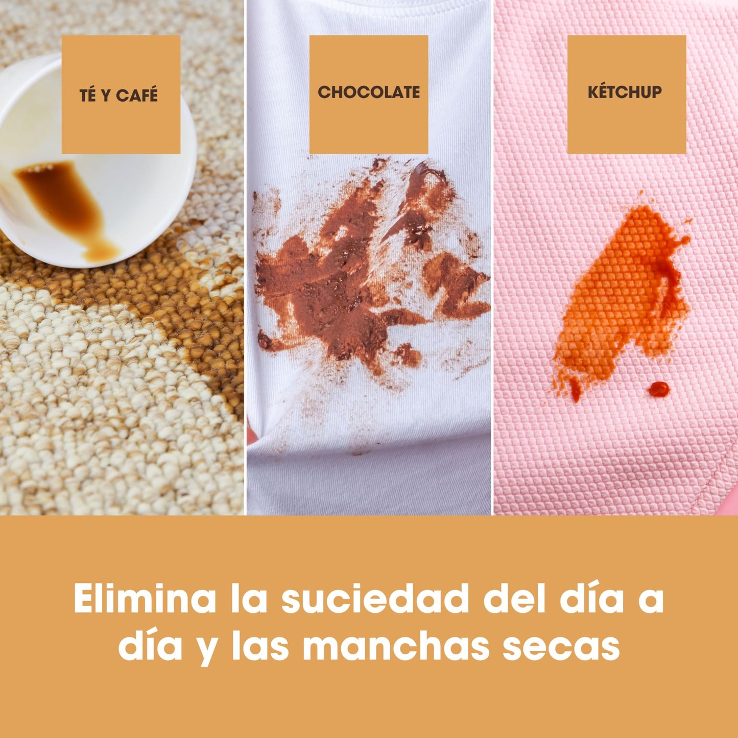 Spray limpiador de alfombras y tapicerías Furniture Clinic – Solución limpiadora para tejidos, textiles y alfombras – Quitamanchas – Limpiador natural de origen vegetal - 500 ml