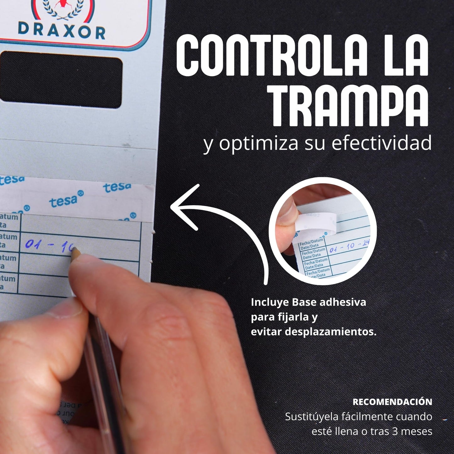 DRAXOR 28 trampas cucarachas;Mata cucarachas;cucarachas Eliminar Siempre;Veneno para cucarachas;Mata cucarachas Potente Profesional;Trampa cucarachas;Anti cucarachas;trampas para cucarachas;