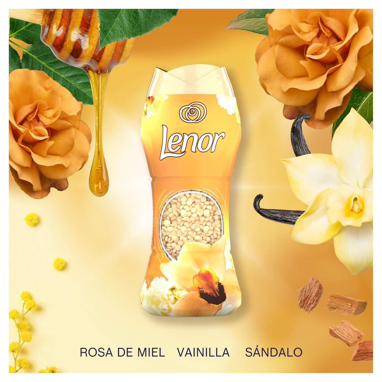 Lenor Classics Orquidea Dorada, Perlas Lavadora Perfumadas 93 Lavados (6 x 210 g), Perlas Suavizante Para Ropa, Potenciador de Frescor para el Lavado
