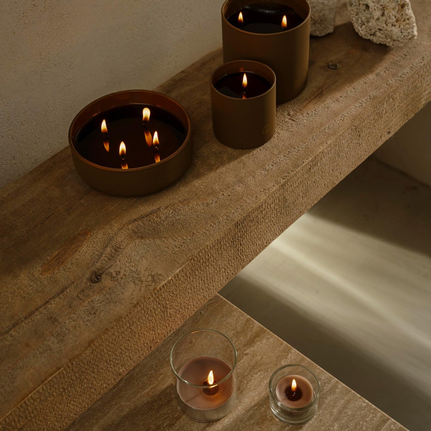 Spaas Velas de té perfumadas, 4,5 h, paquete de 24 unidades, aroma Warm Wonder