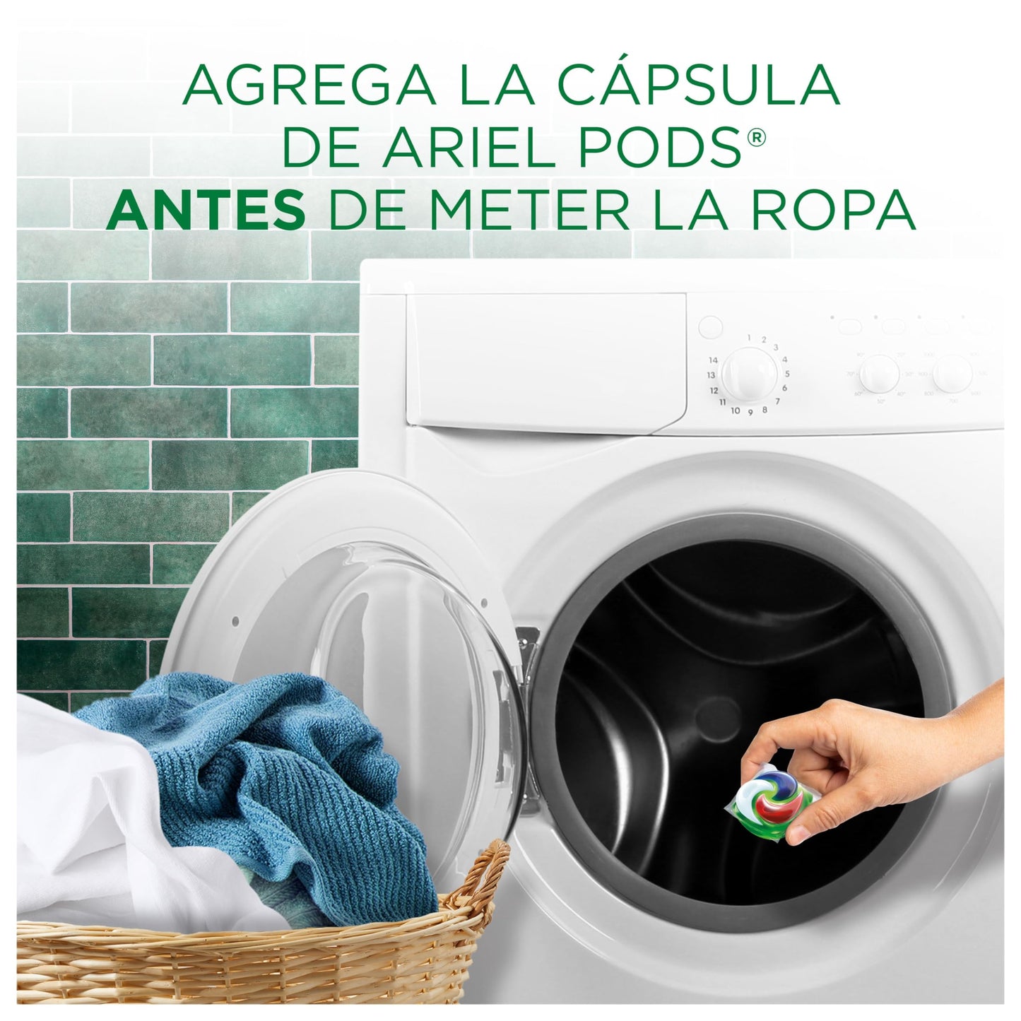 Ariel Todo En 1 PODS, Detergente Líquido Para Lavadora 108 Cápsulas Original Lavados, 5 Acciones Para Una Limpieza Increíble