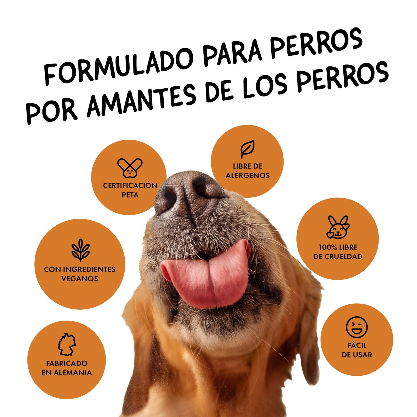 Belly Champú Perros Dermatitis y Picores - Champu para Perros, Calma el Picor y la Irritación - Ideal para Piel Sensible de Cachorros y Adultos - Champu Perros Dermatitis (Avena)
