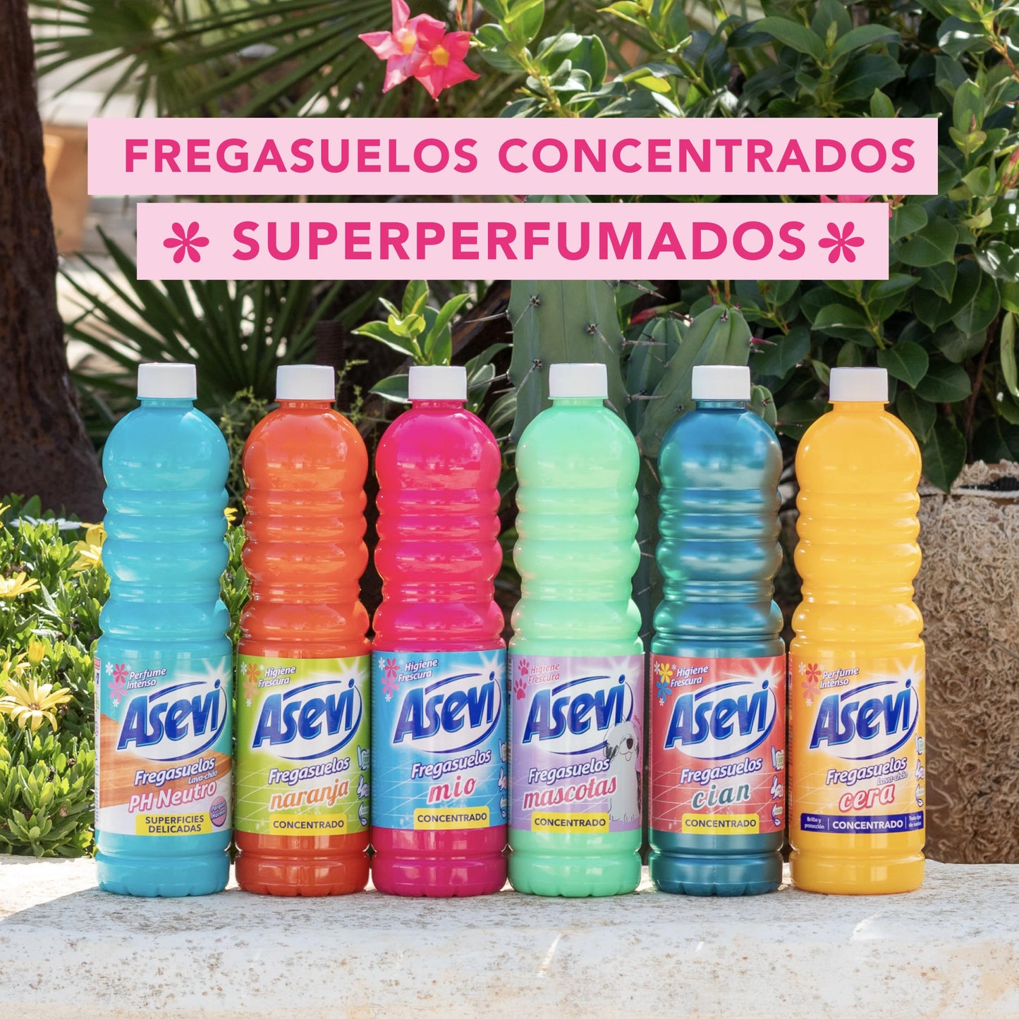 Asevi Fregasuelos Perfumado Duradero Mascotas - Friegasuelos Concentrado con Aroma Fresco - Elimina Malos Olores - Limpiasuelos con pH Neutro para Todo Tipo de Suelos - Envase de 1 Litro