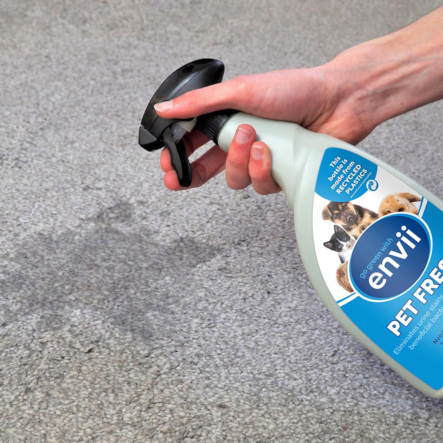 envii Pet Fresh - Limpiador Enzimático Orina Perros y Gatos - Neutralizador de Olores Orina Mascotas (750 ml)