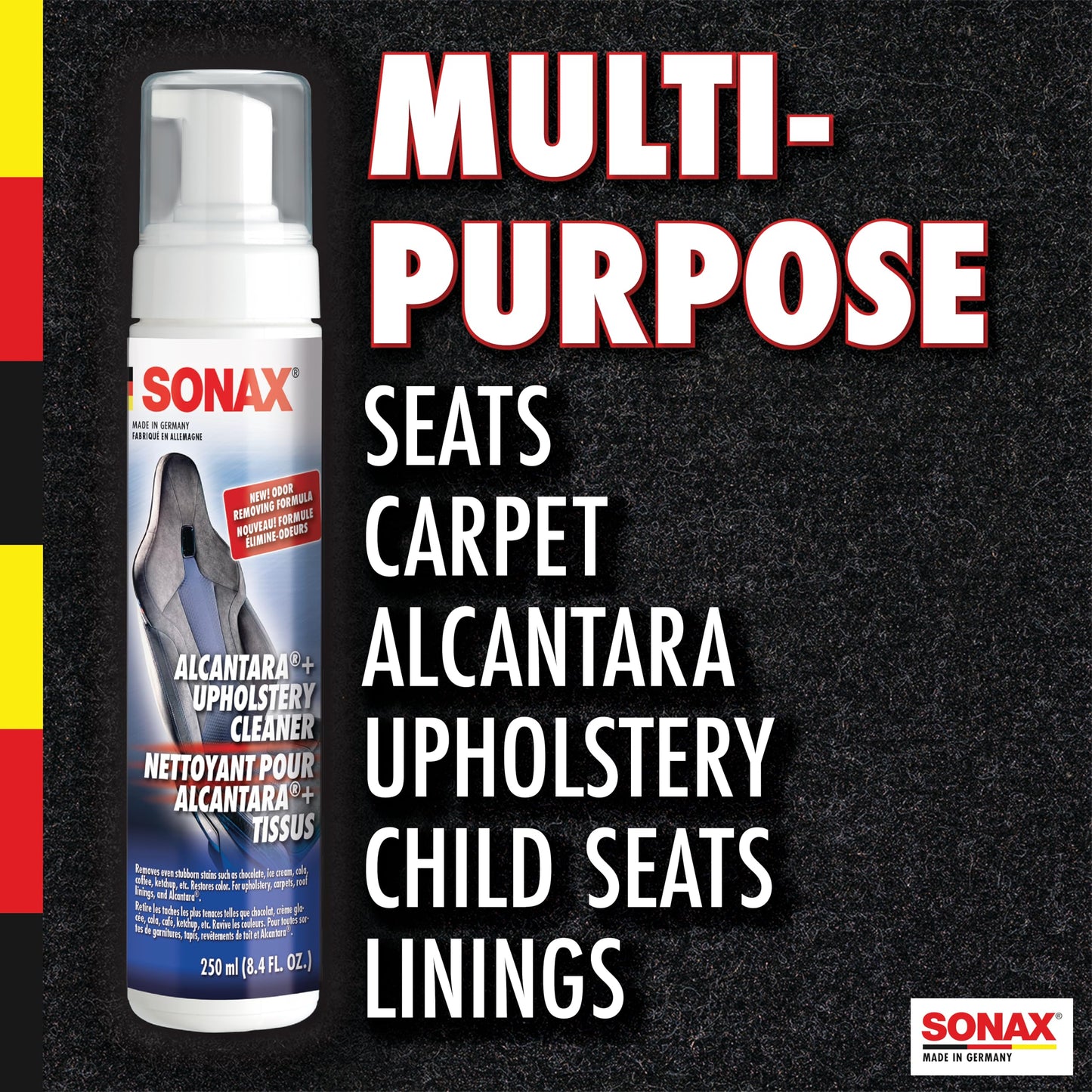 SONAX Xtreme 206141 tapicería y Alcantara Limpiador sin CFC