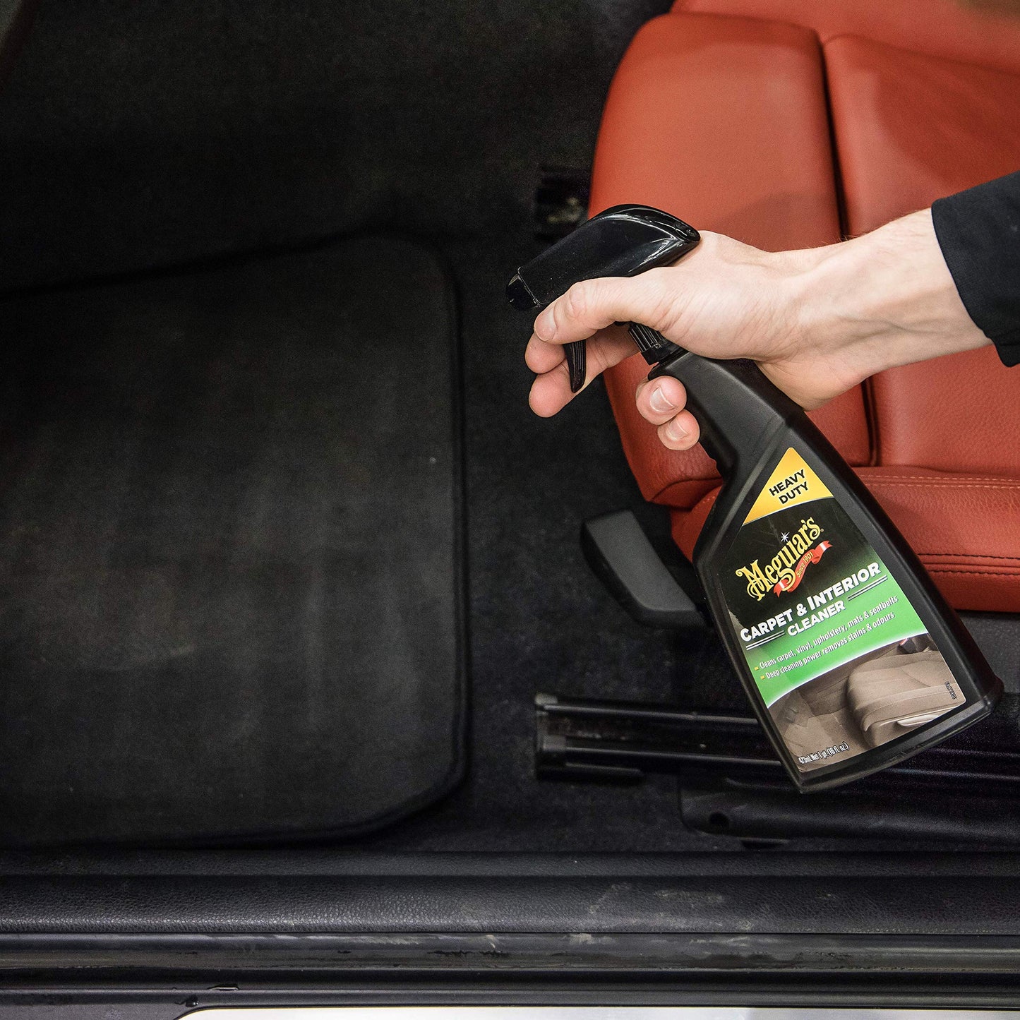Meguiar's G9416EU Carpet & Interior - Producto de Limpieza para Tapicería y Moqueta, 473 ml