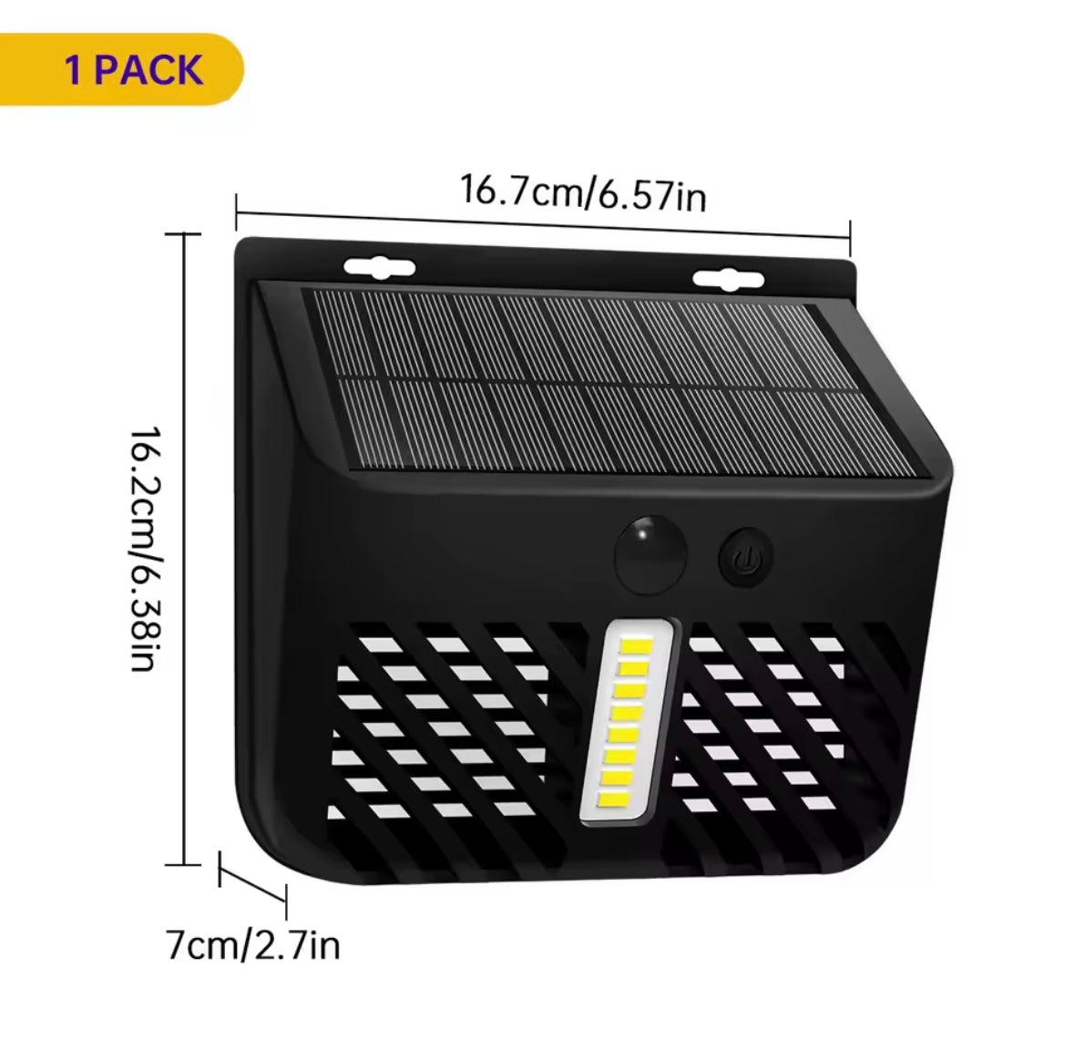 Lámpara Solar Antimosquitos para Exteriores – Protección y Luz en uno