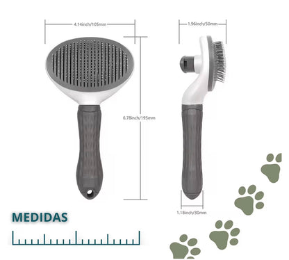 Cepillo Quitapelos para Gatos, Perros y Conejos