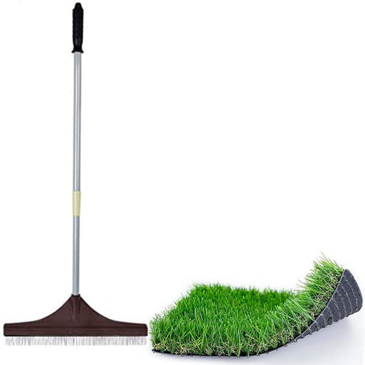 Suinga Cepillo para Barrer CESPED Artificial, Extensible de 0,68 a 1,22 m. Producto Adaptado a Cualquier Tipo de césped.