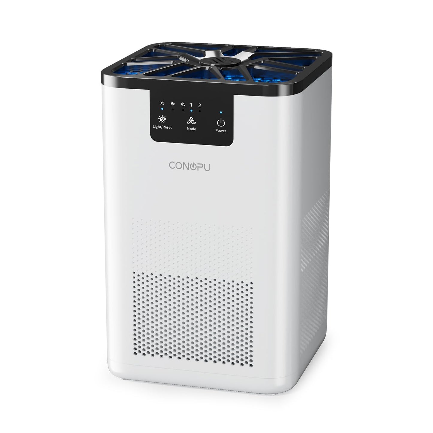 CONOPU Purificador De Aire, FiltracióN En 3 Etapas, Air Purifier Con FuncióN De Aromaterapia, Purificador De Aire Para Alergias Pelo De Animal, Polvo, Luz Nocturna, PurificacióN De Aire Bajo Consumo