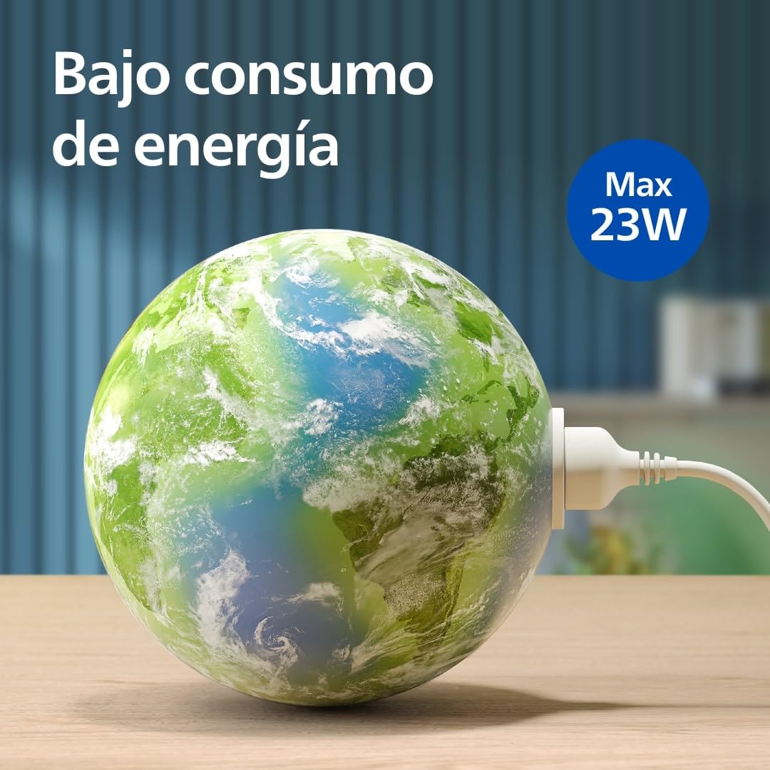 Philips Purificador de aire Serie 900, HEPA NanoProtect + Filtro de carbón activo, CADR 250m³/h para alérgicos de 65m², silencioso, inteligente y de bajo consumo (AC0950/10)