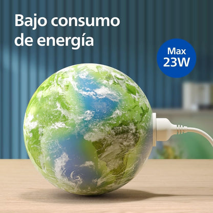 Philips Purificador de aire Serie 900, HEPA NanoProtect + Filtro de carbón activo, CADR 250m³/h para alérgicos de 65m², silencioso, inteligente y de bajo consumo (AC0950/10)