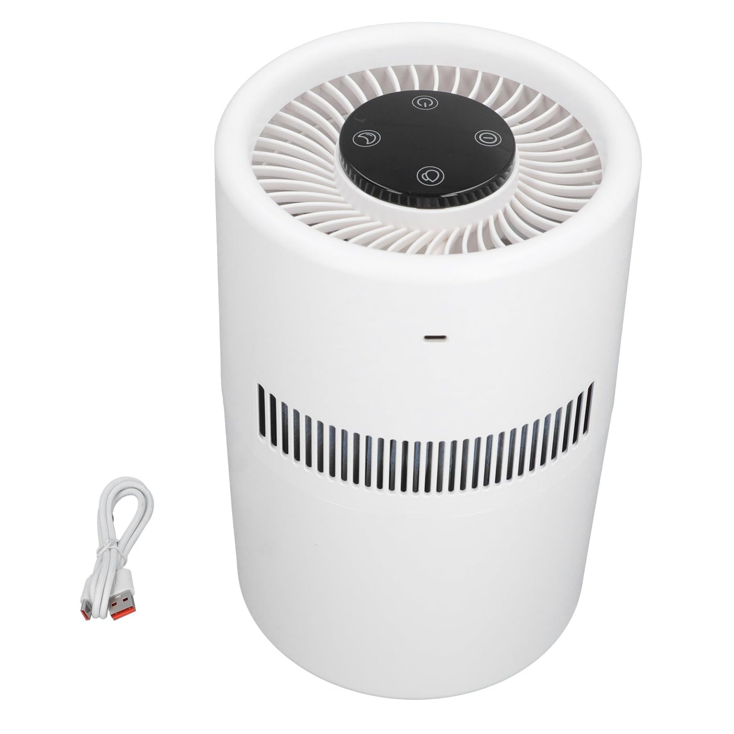Combo de Purificador de Aire y Humidificador 2 en 1, Purificador de Aire de 5 W con Humidificador, Fácil de Llenar y Limpiar, Limpiador de Aire Silencioso de Escritorio con