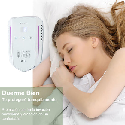 Purificador de Aire con Ozono e Iones Negativos,Eliminador de Olores,Air Purifier,Generador de Ionizador para Habitaciones,Generador de Ozono para Hogar/Cocinas/Baños/Habitaciones De Mascotas