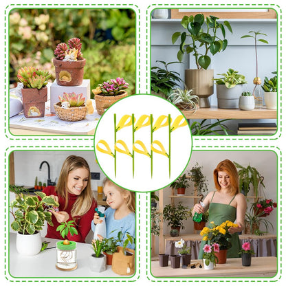 MOLZINY 30Pcs Atrapa Moscas Trampa Moscas Fruta Trampa Atrapa Moscas Trampas para Insectos Adhesivas para Moscas Pegatinas de Doble Cara Papeles Pegajosos Amarillos Trampas de Moscas para Jardín