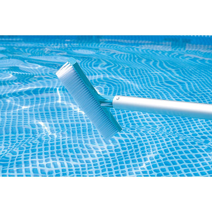 Intex Kit de mantenimiento de piscina de lujo, accesorios de piscinas, set de limpieza, extensible 279 cm (58959)