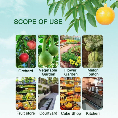 Bola de Trampa para Moscas Colgantes de 10 Piezas, Receptor de Moscas de Fruta Trampa pegajosa, Receptor de plagas al Aire Libre para Planta de Interior, Balcones, Patios, huertos
