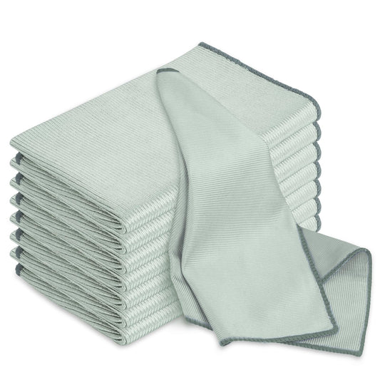 HOTUT Bayetas para Cristales,8pcs Bayeta cristales y baños,Bayeta Sueca Super Absorbente,Paño de Limpieza de Microfibra con gran capacidad de absorción,No deja marcas y pelusas,Paños Magica sin Pelusa