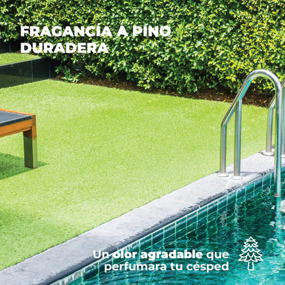 LUCCY Higienizador Césped Artificial 5 litros | Limpiador para Césped Artificial Triple Acción, Higienizador Concentrado, Control de Olores